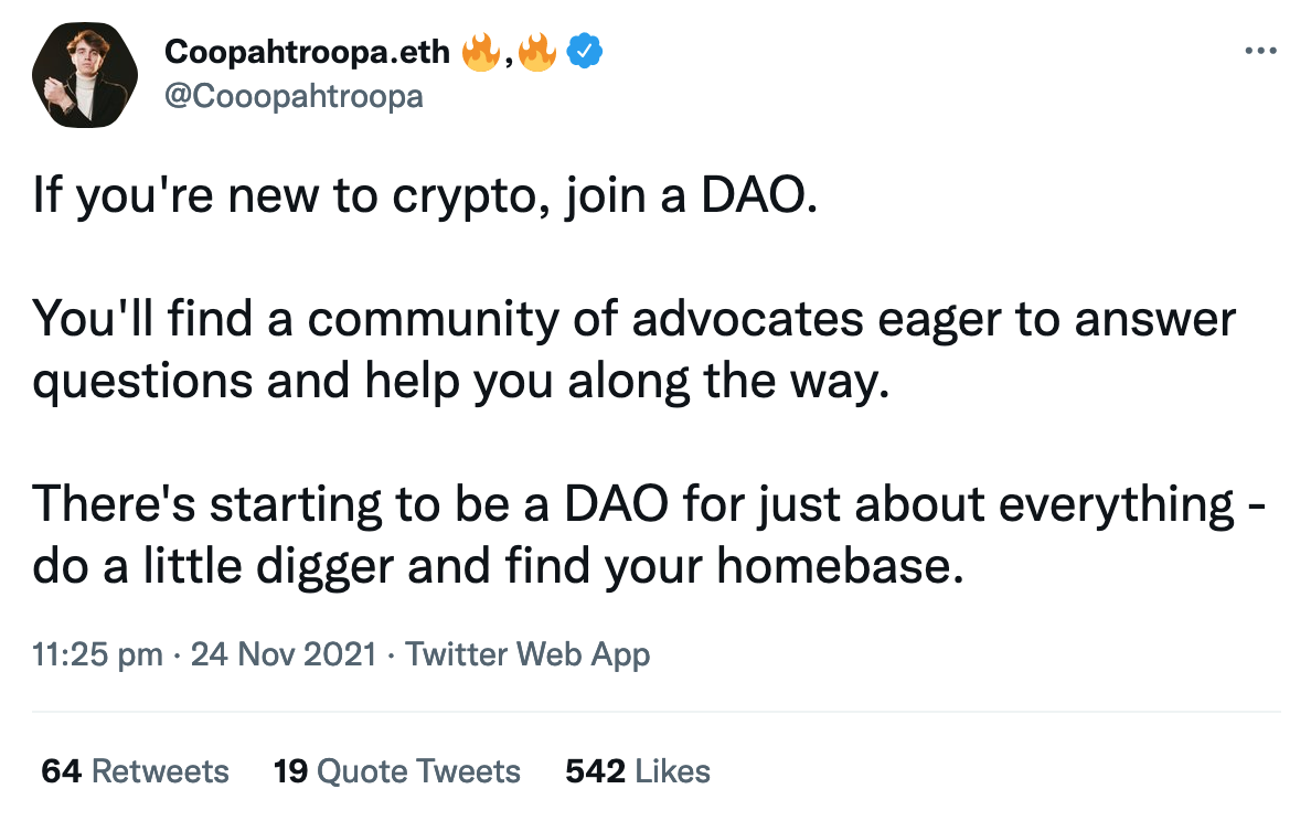 Join a DAO